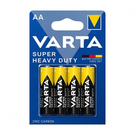 Batterie 1.5V AA Size 4 pezzi VARTA