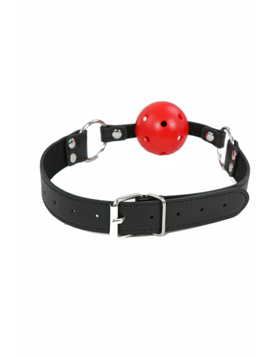Collare bavaglio a sfera rossa